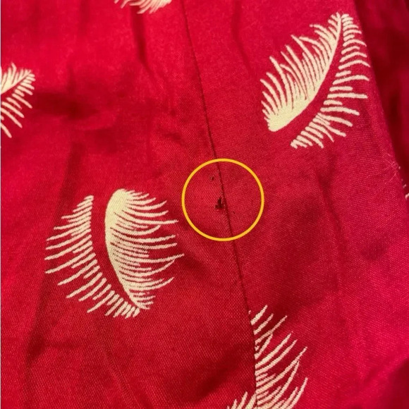 EMILY AND‎ FIN NWOT Lucy Dress in Fuschia Feathers - Picture 7 of 8